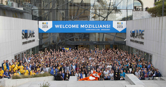 Mozilla summit group photo